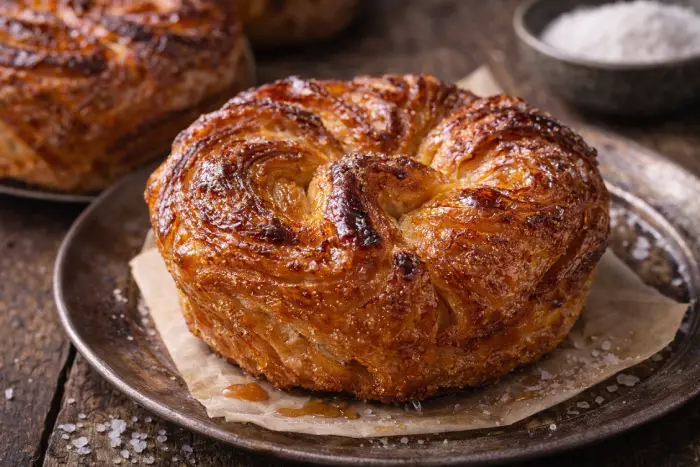 Kouign amann traditionnel, pâtisserie emblématique bretonne