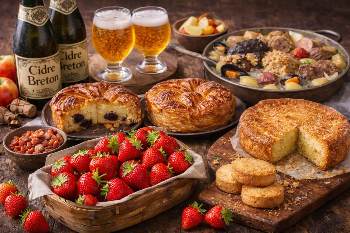 Spécialités de la gastronomie bretonne, entre recettes traditionnelles et produits locaux